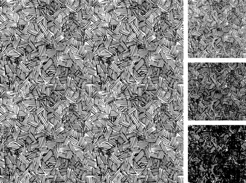 Simple pattern of rough hatching grunge texture.