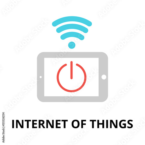 Internet of things icon, for graphic and web design