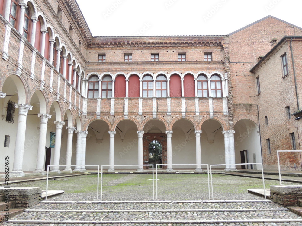 Ferrara - palazzo Costabili o palazzo di Ludovico il moro o Museo Archeologico Nazionale