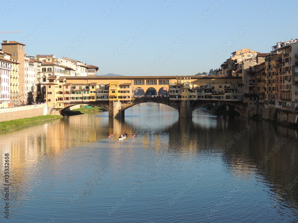 Firenze - Ponte Vecchio sull' Arno