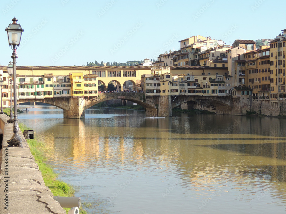 Obraz premium Firenze - Ponte Vecchio sull' Arno