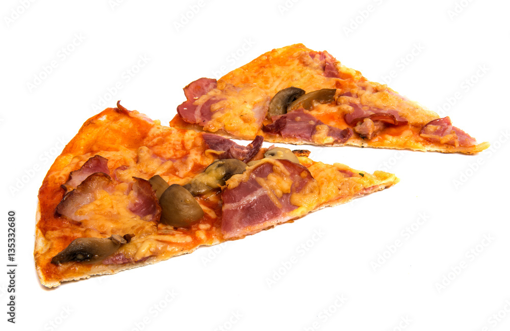 Pizza isolated Pizza isolated