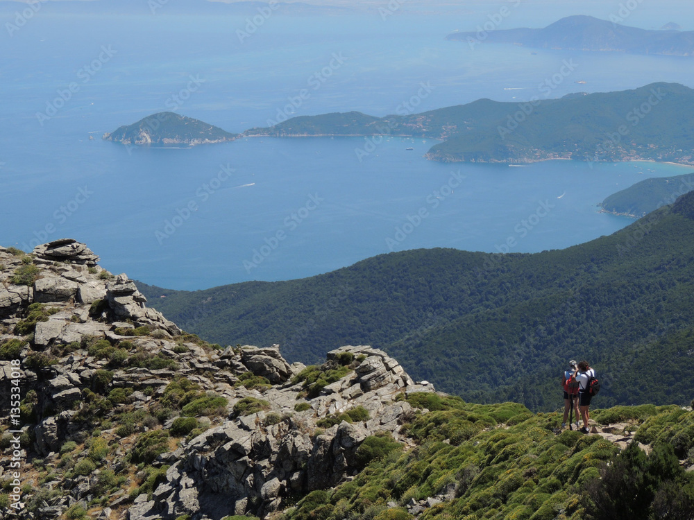 Isola d'Elba - Monte Capanne, panorama