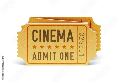 Tickets de cinema vectoriels 2