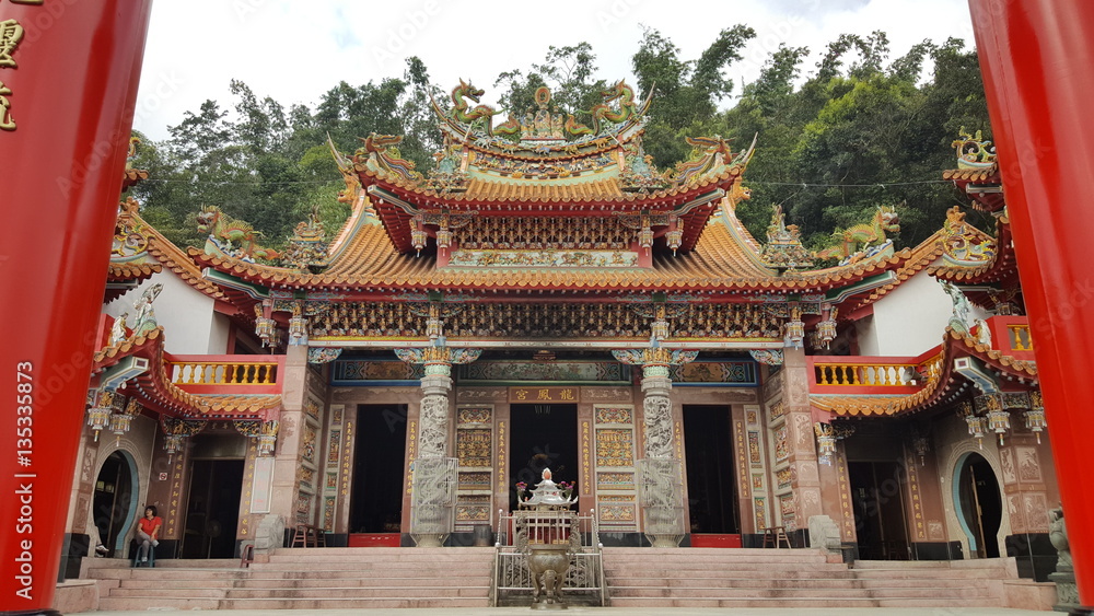 Fototapeta premium Wenwu Temple at Sunmoonlake, Taiwan