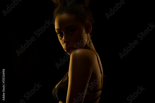 Wallpaper Mural Frau in verführerischer Pose Torontodigital.ca