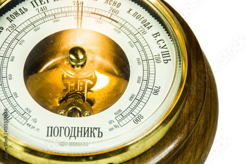vintage barometer photo