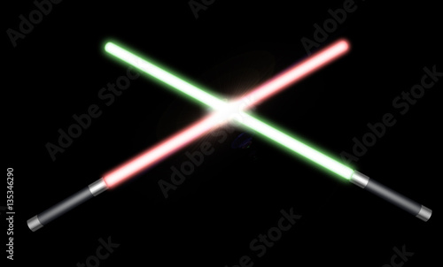 two light saber