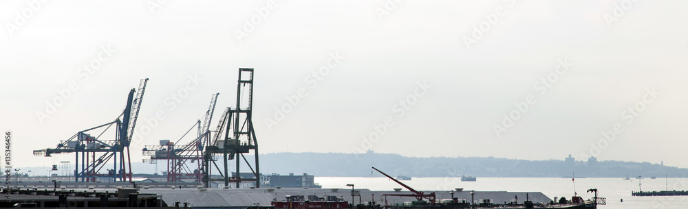 Port Cranes New-York