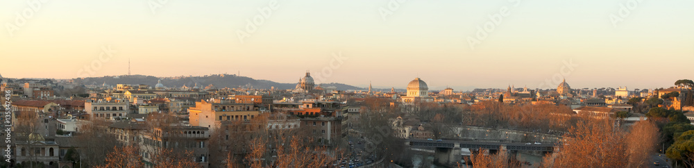 Roma's view from Giardino degli Aranci
