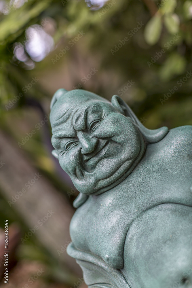 Budhha details, private garden