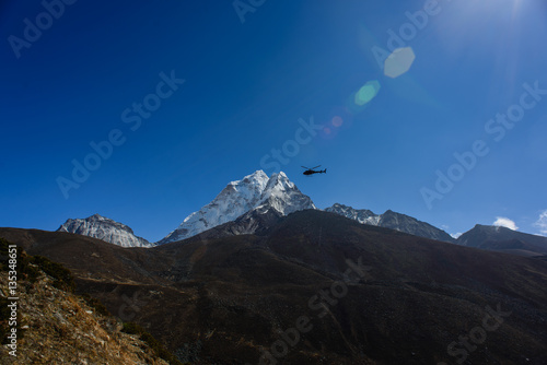 Trekking in Nepal, Himalayas © Alexey Seafarer