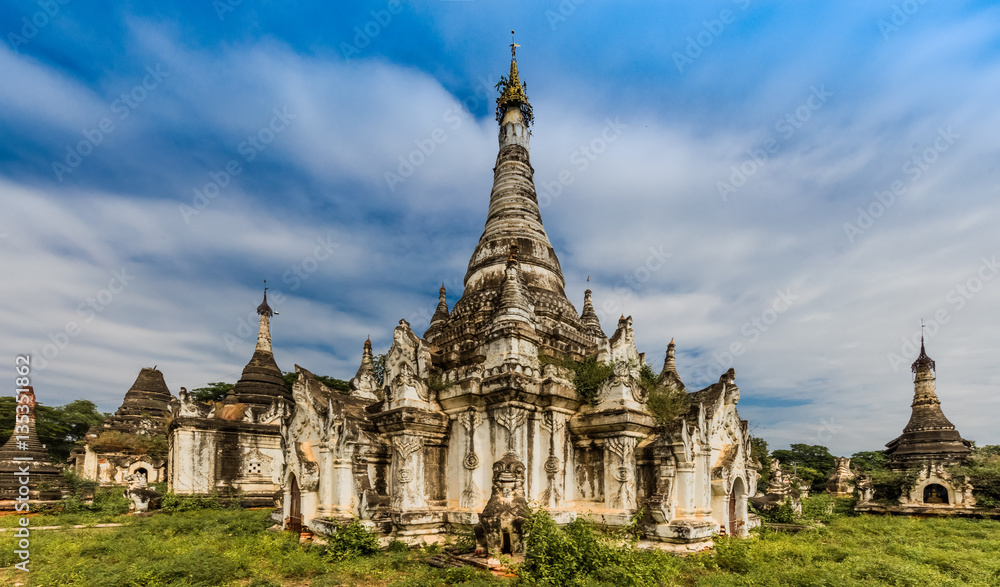 AMyint ruins old city village in Chaung-U township near Monywa AMyint ruins old city village in Chaung-U township near Monywa