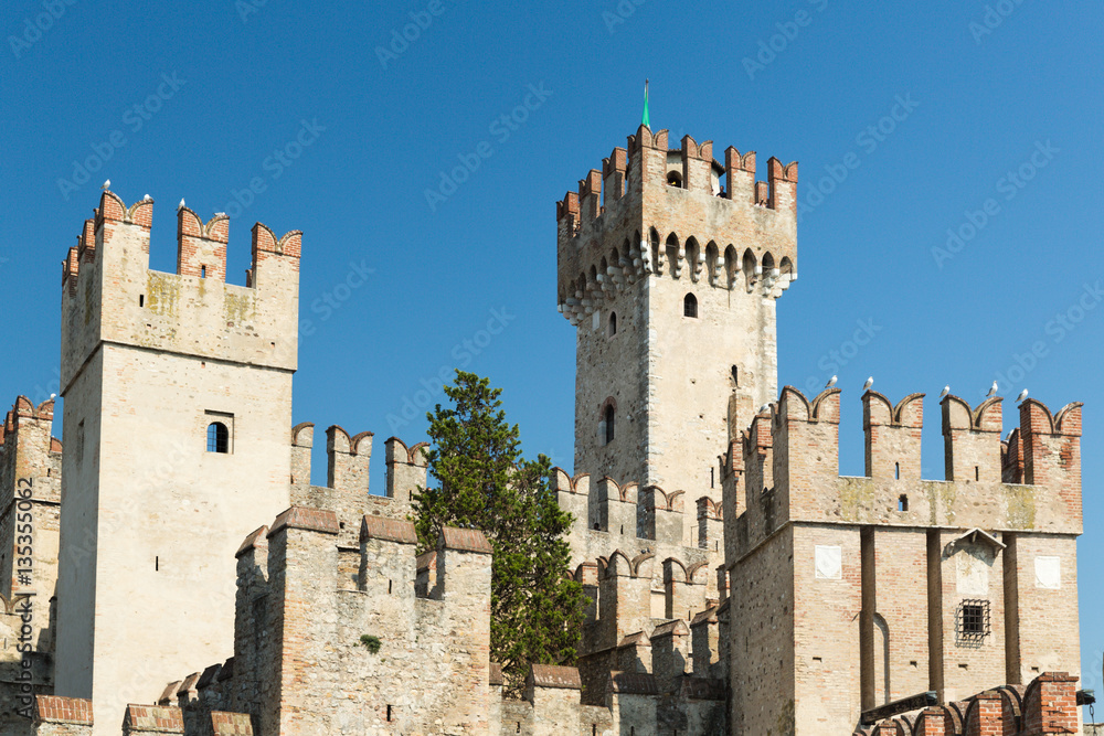 Castello Scaligero in Sirmione on Lake Garda