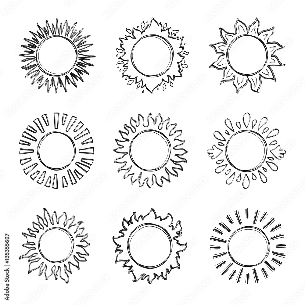 Free Sun Drawing, Download Free Sun Drawing png images, Free ClipArts on  Clipart Library