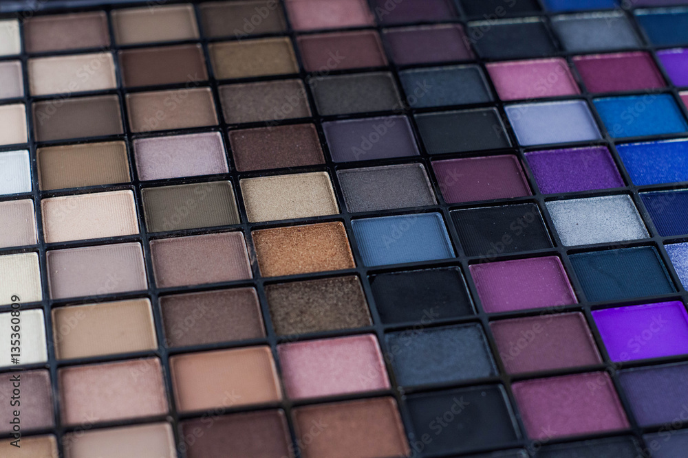palette with shades of makeup palette with shades of makeup