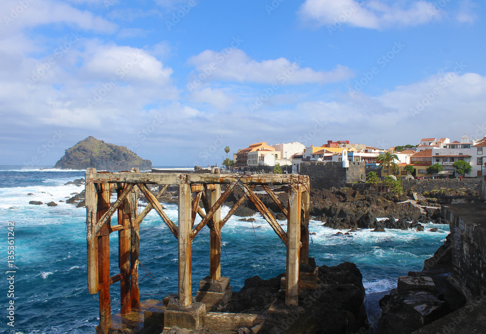 Antiguo muelle de carga de Garachico