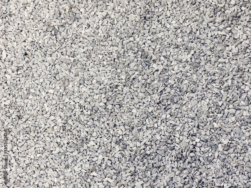 Small gray stone on construction site Small gray stone on construction site