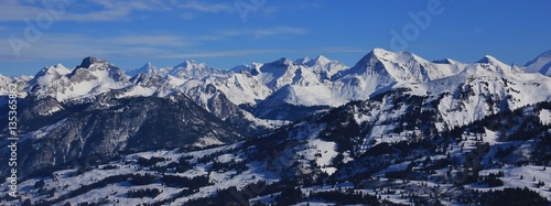 Mountain ranges in the Bernese Oberland © u.perreten