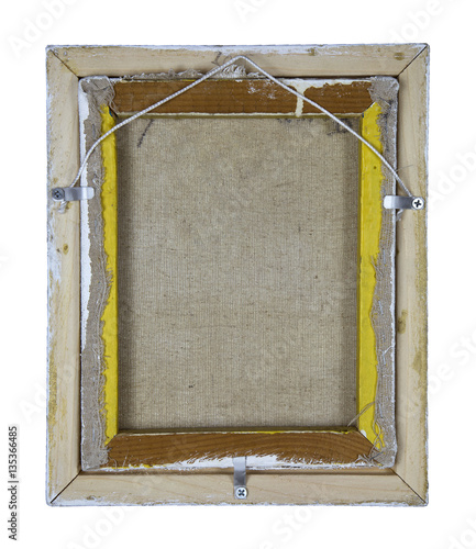 picture back frame isolated