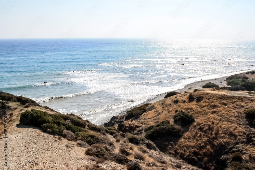 beautiful views of the coastline. Cyprus