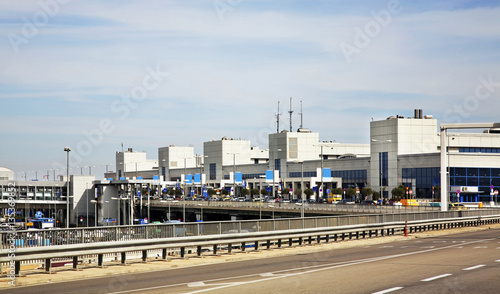 Obraz na płótnie Eleftherios Venizelos International Airport in Athens. Greece w salonie