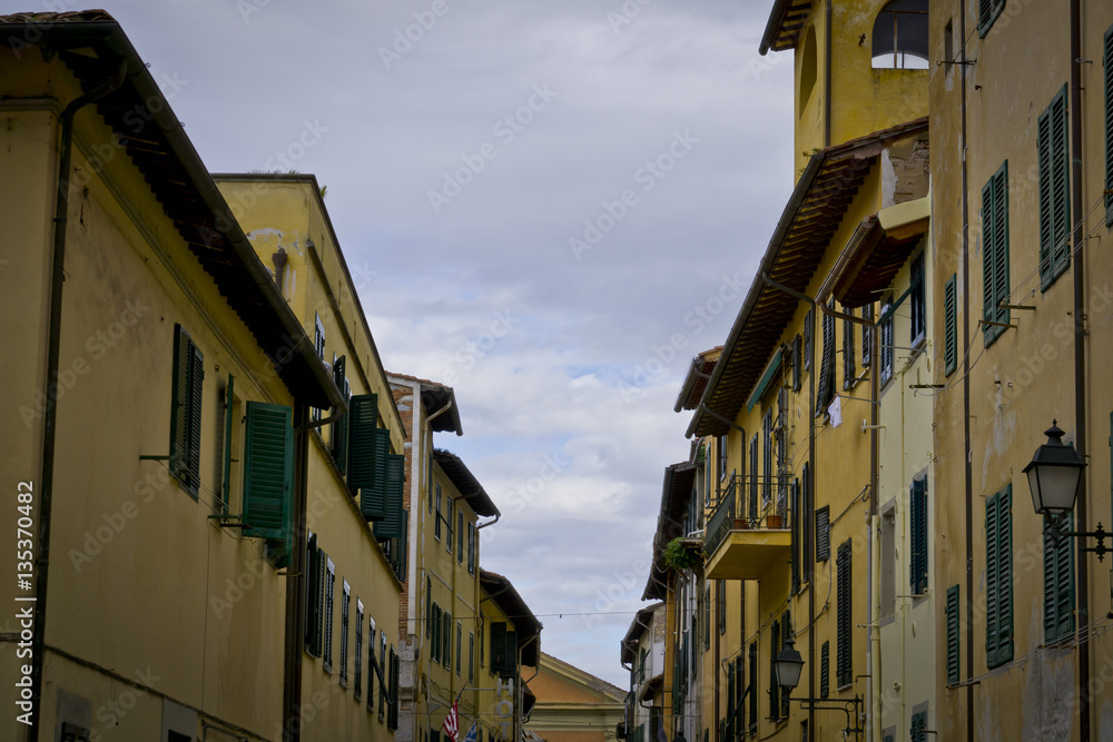 Häuser in Pisa / Italien