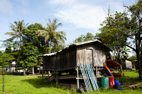 Fishing Village - Mulu National Park - Borneo
