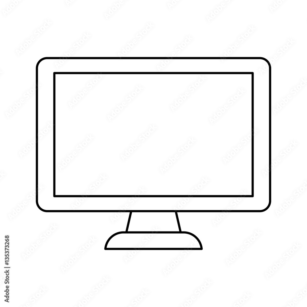 figure connected computer databese image design, vector illustration