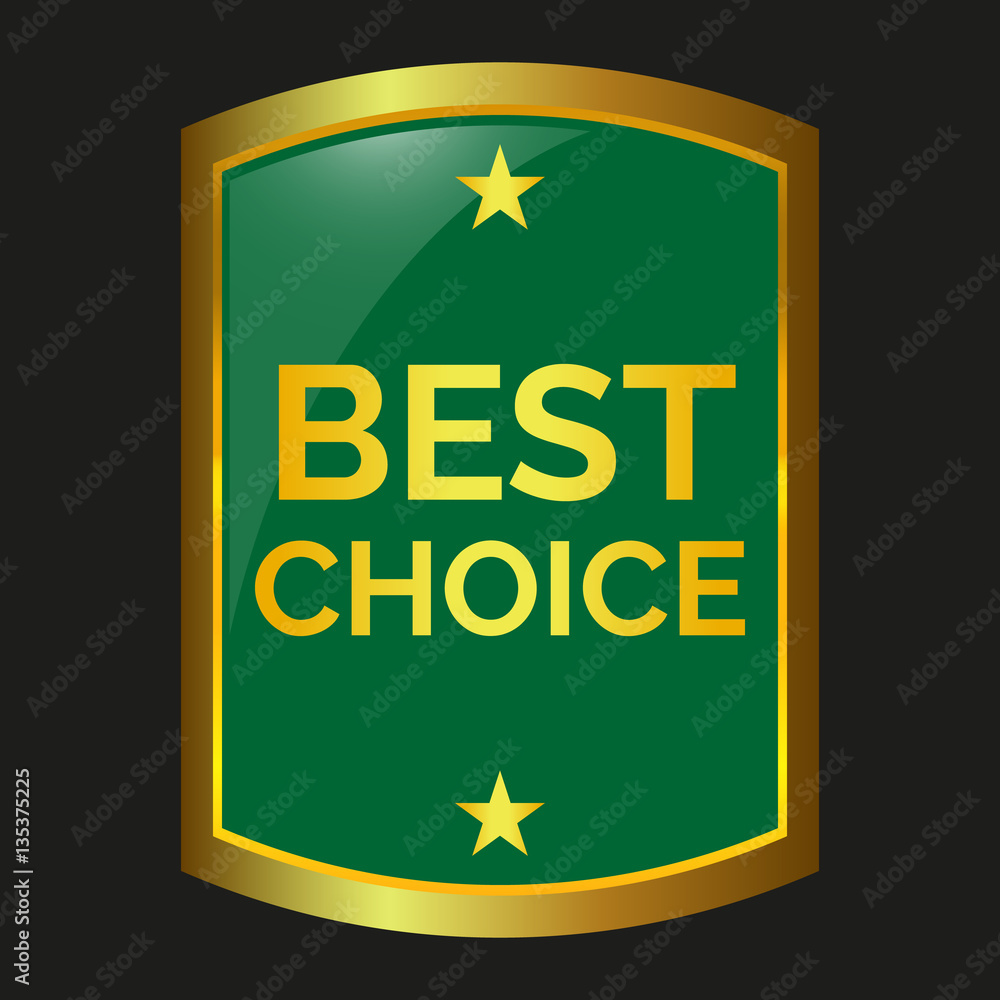 best choice label