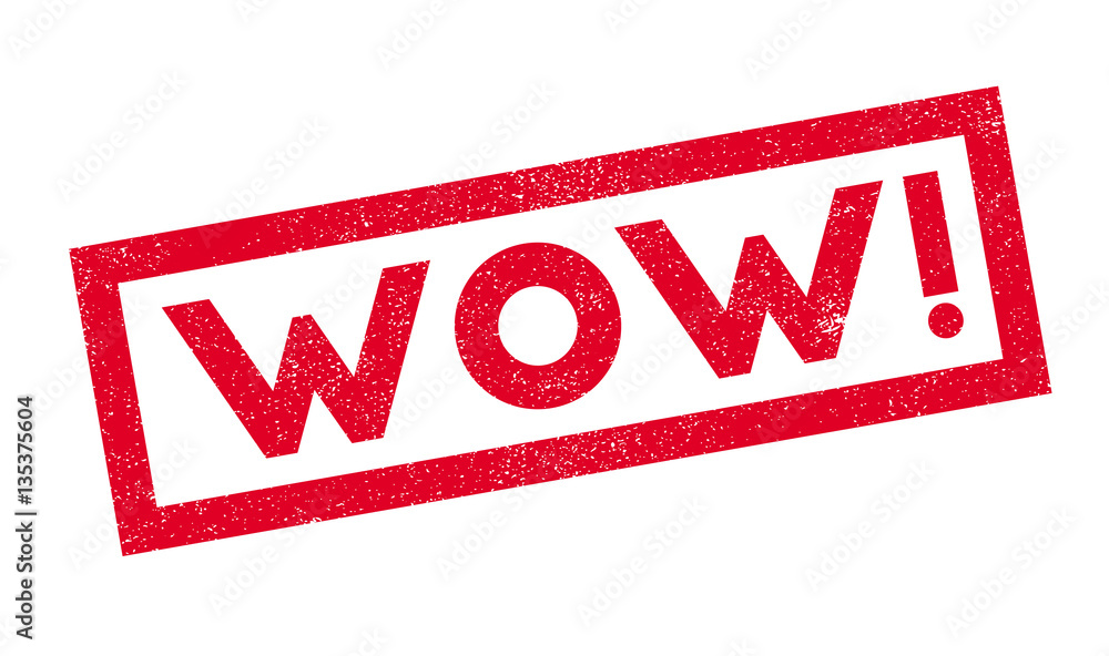 Wow! rubber stamp. Grunge design with dust scratches. Effects can be easily removed for a clean, crisp look. Color is easily changed. Wow! rubber stamp. Grunge design with dust scratches. Effects can be easily removed for a clean, crisp look. Color is easily changed.