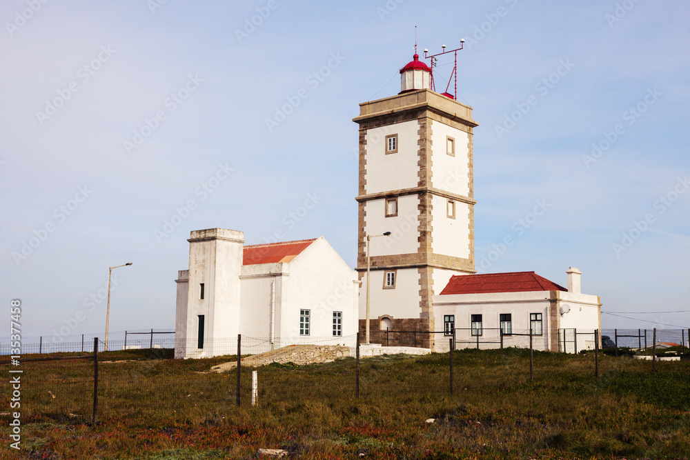 Cabo Carvoeiro Lighthouse in Portugal