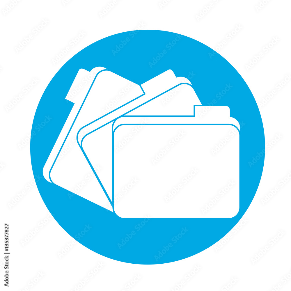 file folder two tone button icon image vector illustration design file folder two tone button icon image vector illustration design
