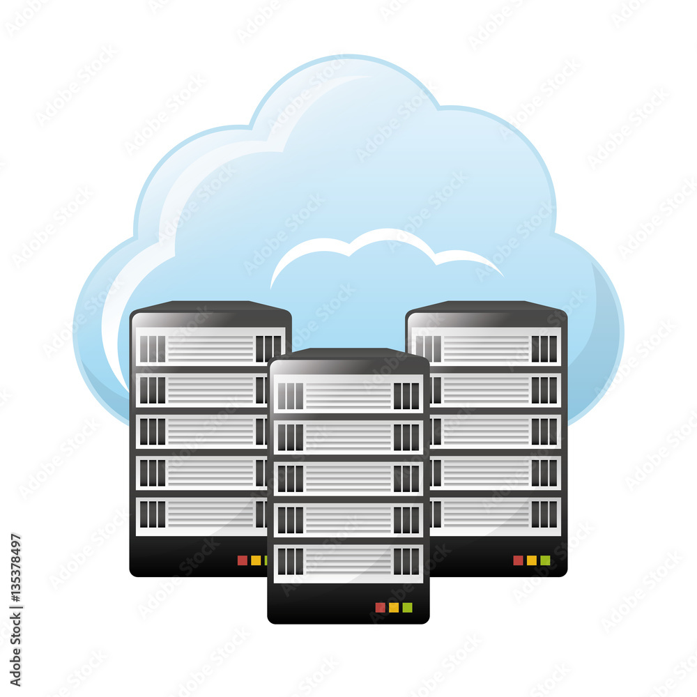 cloud storage icon image vector illustration design cloud storage icon image vector illustration design