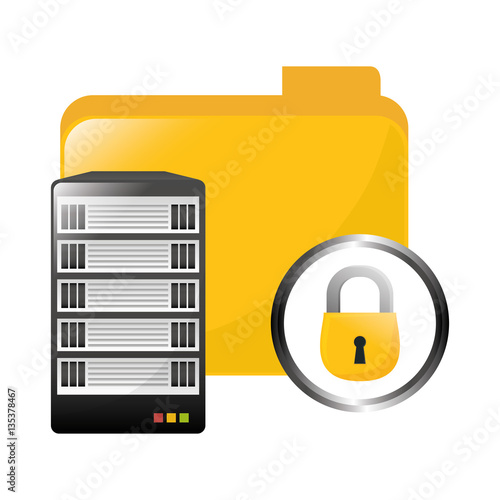 data center storage icon image vector illustration design 