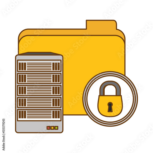 web hosting related icons image vector illustration design
