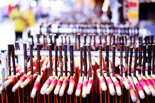 wooden cloth hanger