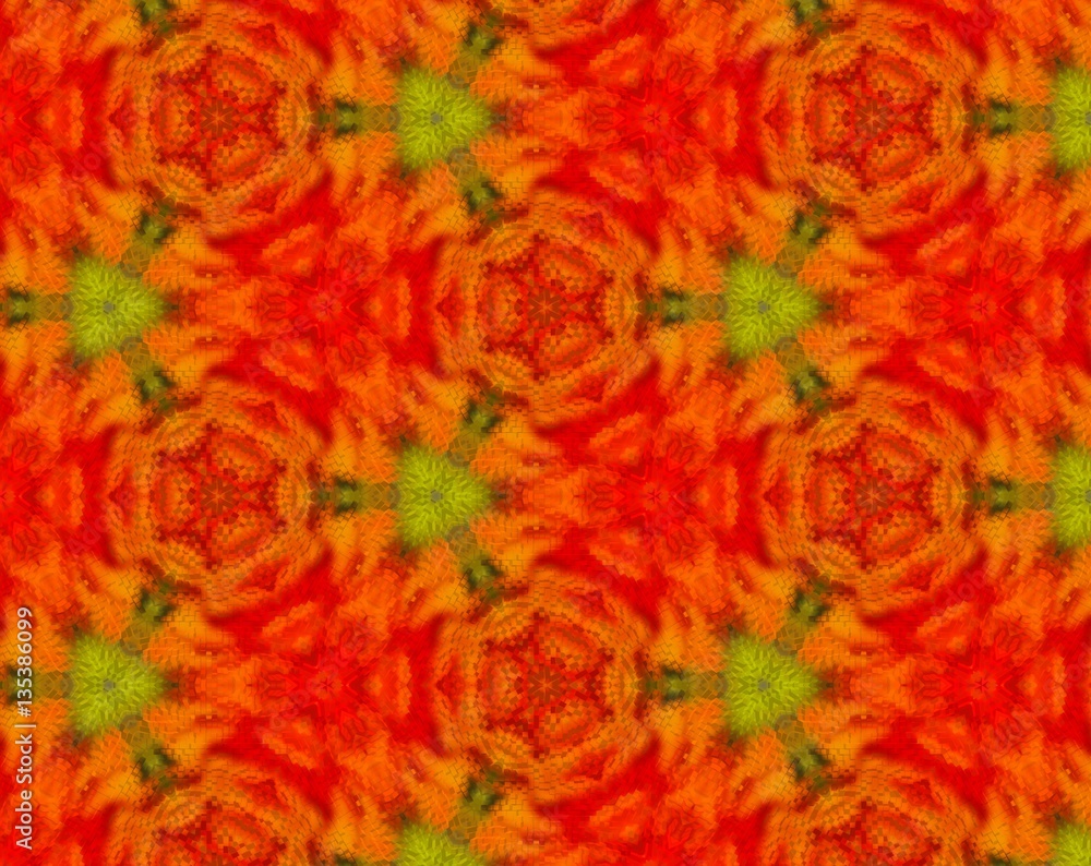 Abstract triangles kaleidoscope Abstract triangles kaleidoscope