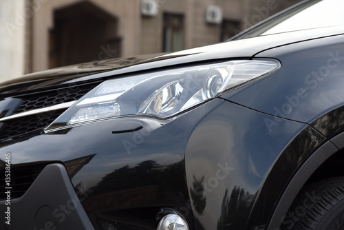 Black SUV japanese car auto
