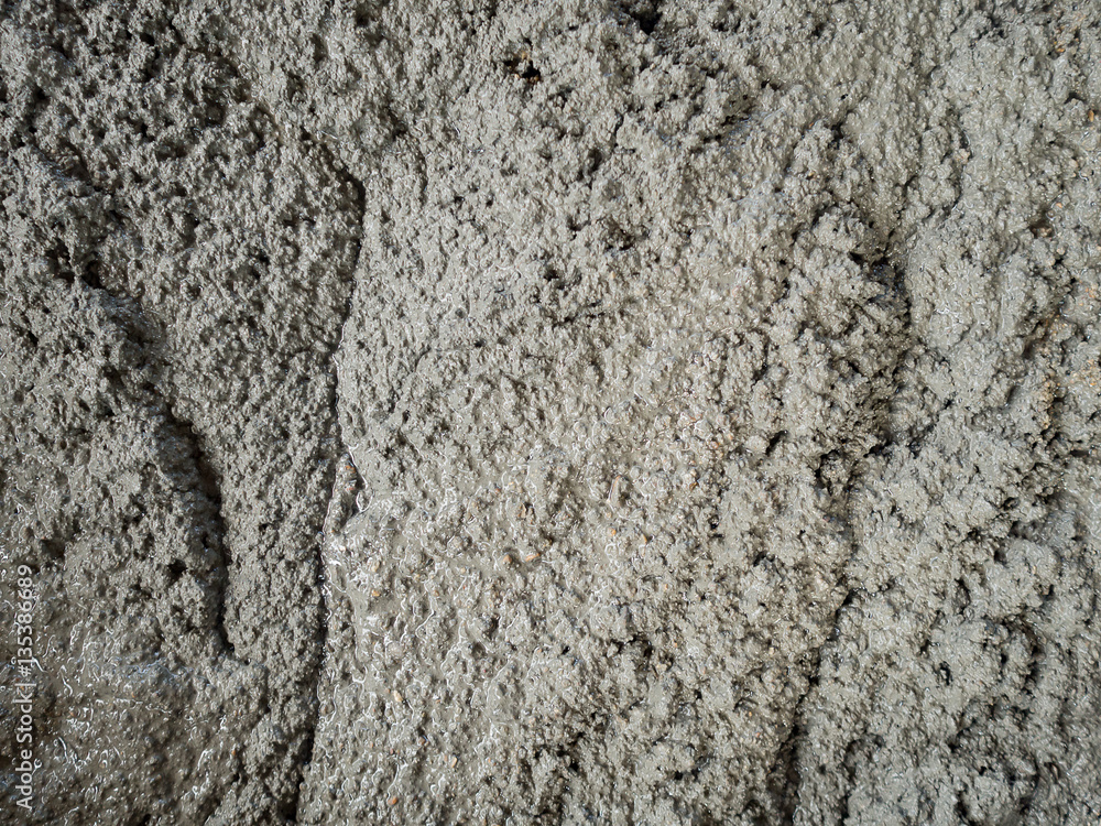 Naklejka premium Texture of ready mixed concrete cement mortar.
