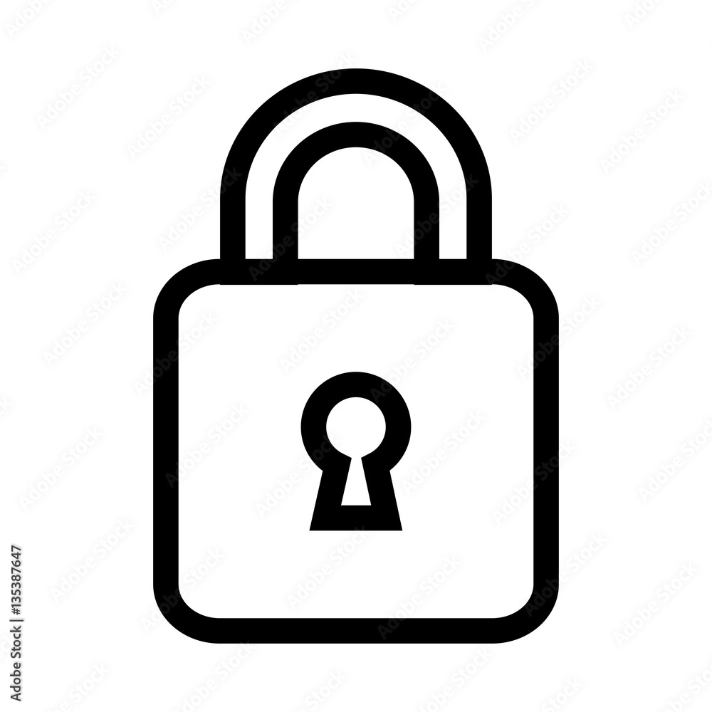 safe secure padlock icon vector illustration design safe secure padlock icon vector illustration design