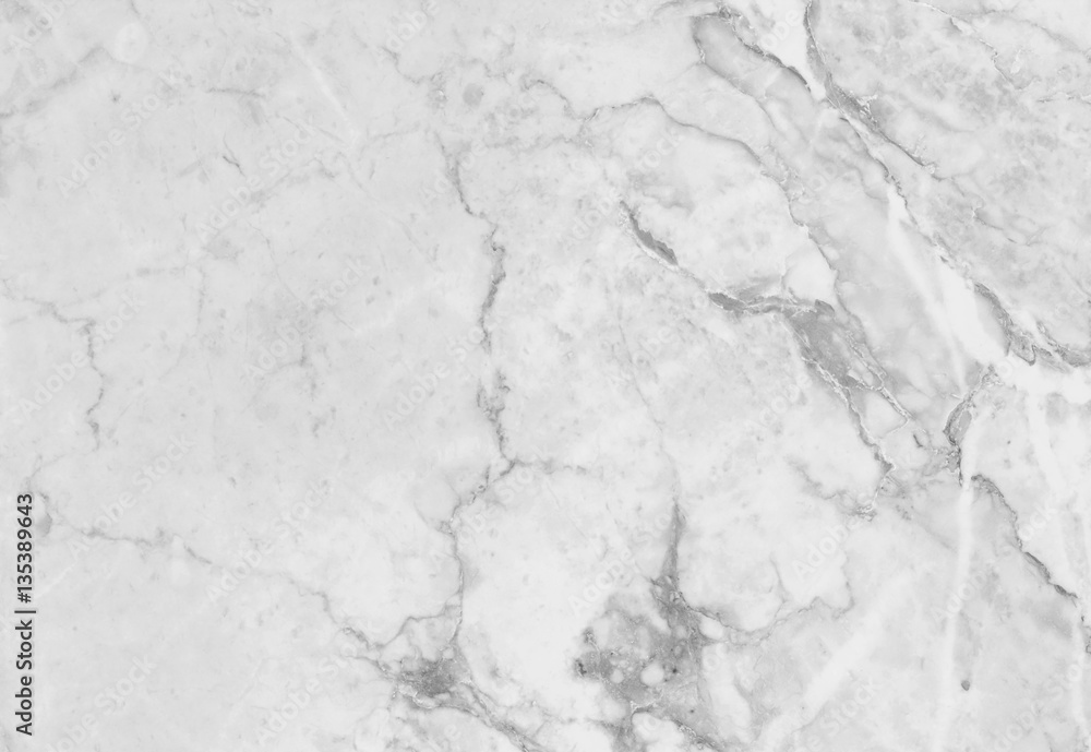 Naklejka premium Natural white marble texture abstract background