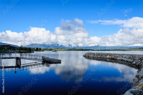 Принти на полотні Brunner Lake, Moana,New Zealand