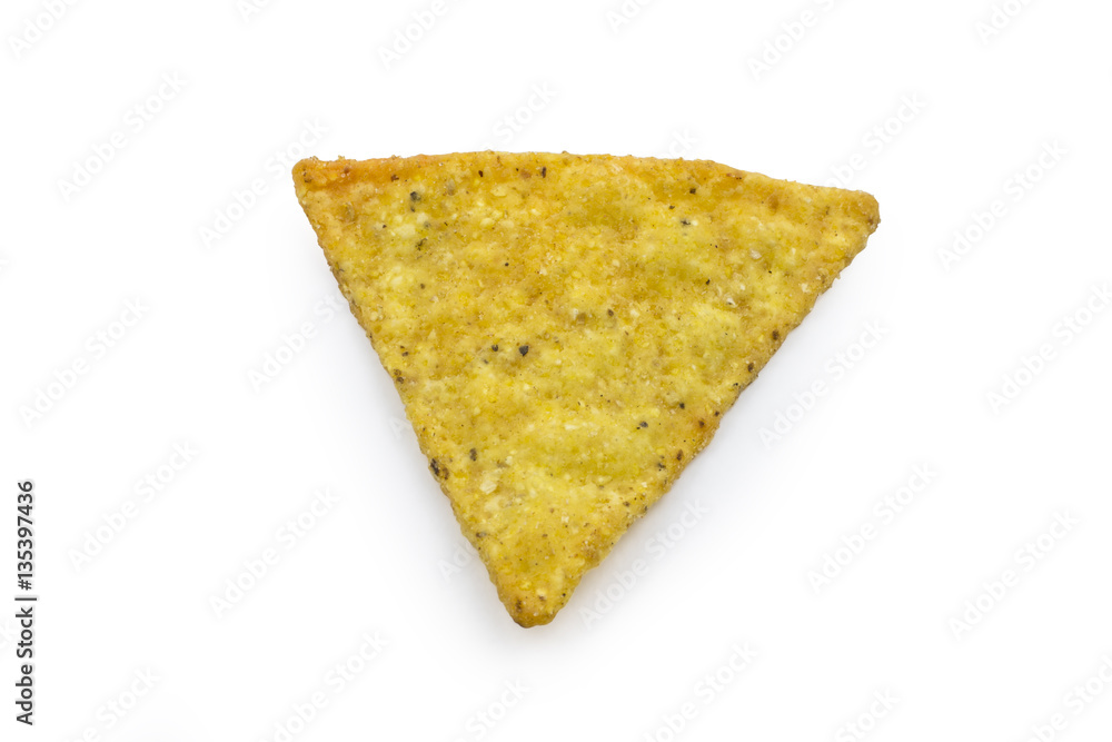 Tortilla chips isolated on white background. Clipping path included in JPEG. Tortilla chips isolated on white background. Clipping path included in JPEG.