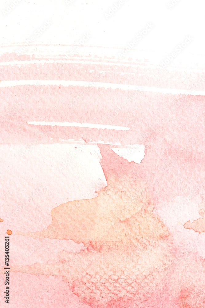 Fototapeta premium Abstract watercolor brush stroke background.