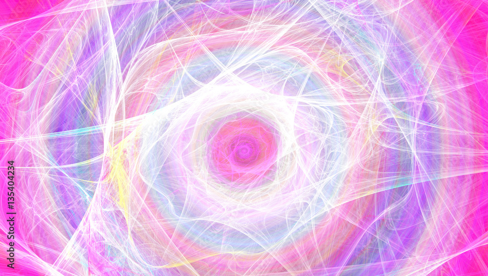 Naklejka premium Kosmische Lichtschwingung Lichtwelle Seele 