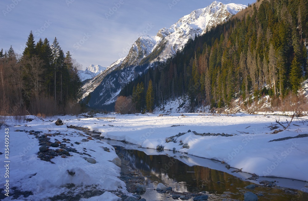 Winter valley