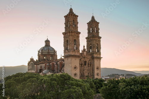 Cathedral of Santa Prisca in Taxco photo