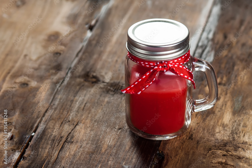red candle cup red candle cup