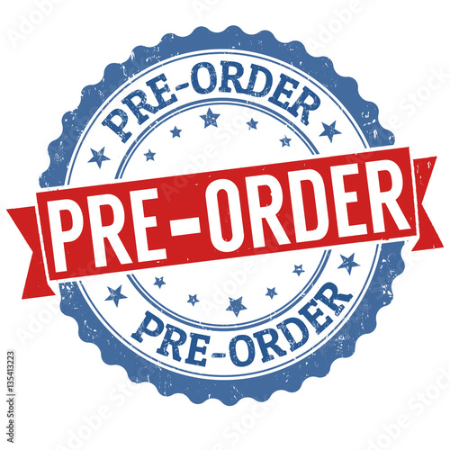 Pre-order  sign or stamp